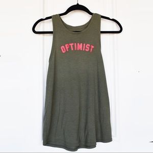 Green Muscle Tank Top | Old Navy Active | Optimist